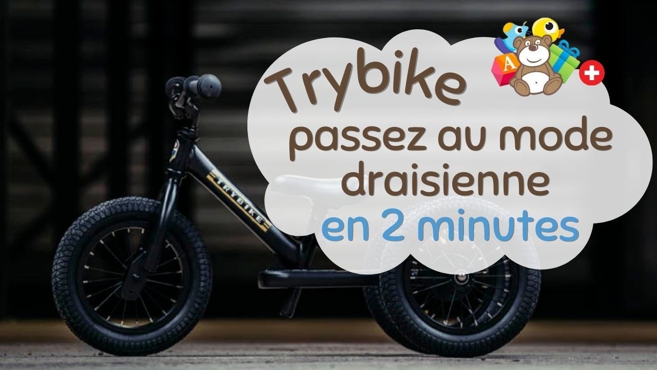 Trybike : Passez du Tricycle &agrave; la Draisienne en 2 Minutes ! 🚴&zwj;♂️✨