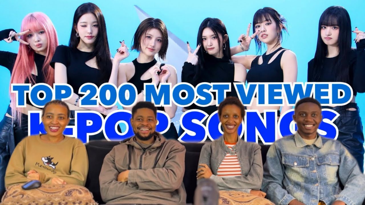 Our Reaction To (TOP 200) MOST VIEWED K-POP SONGS OF ALL TIME (AUGUST 2025)