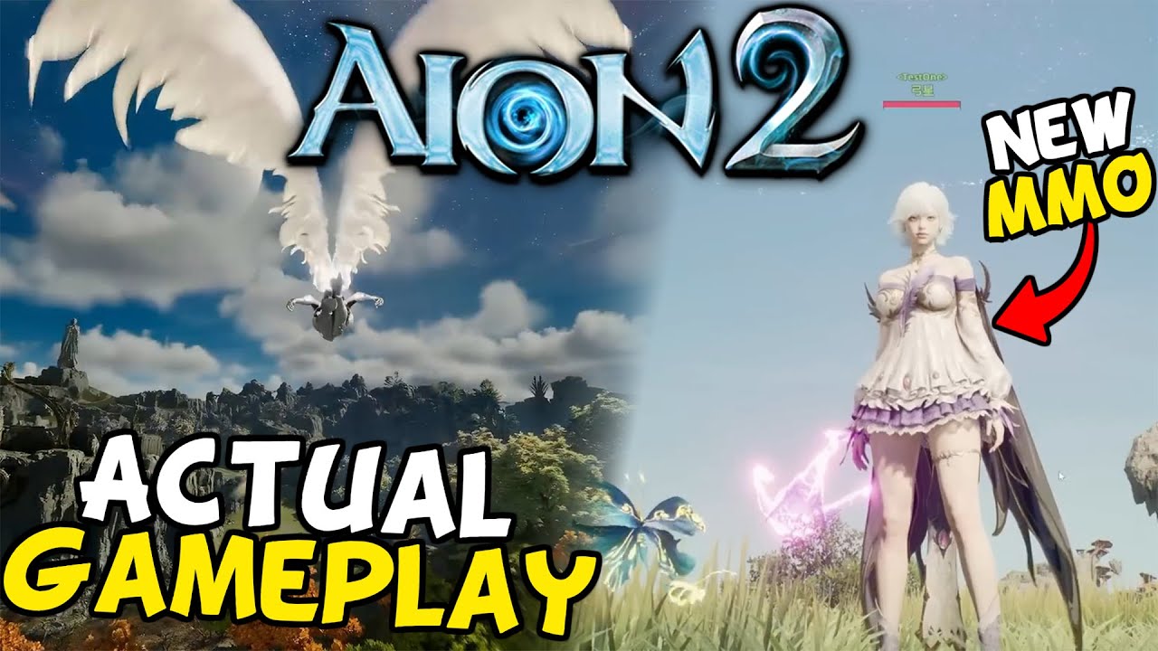 Aion 2 FINALLY Shows Gameplay - New MMORPG