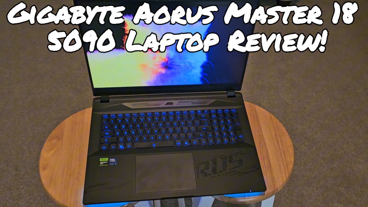Gigabyte Aorus Master 18 5090 Laptop Review!