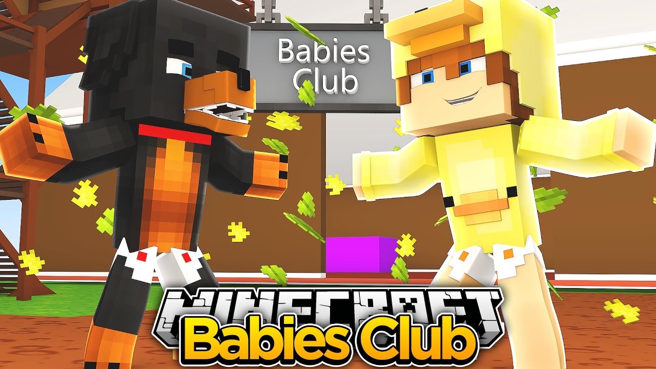 Minecraft Babies Club - BABY DUCK & BABY MAX FIND THE BABIES CLUB w/ BABY MAX - ep 01