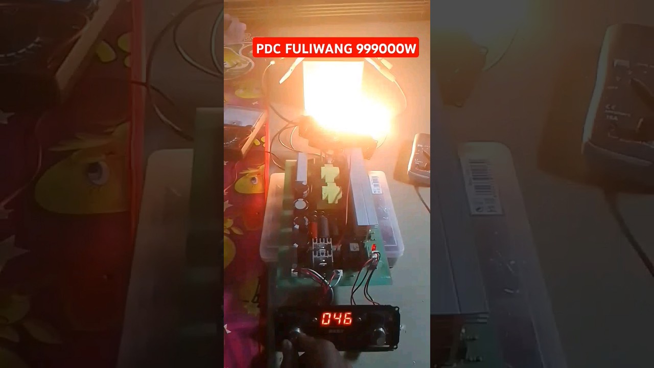 UJI TES SETRUM PDC FULIWANG 999000W#feedshort#videoshort#setrumikanshort