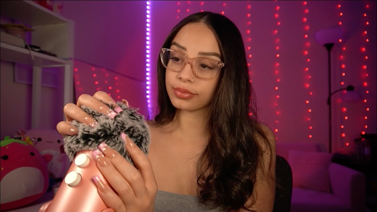 ASMR EN ESPAÑOL | Mouth Sounds + Mic Scratching, Swirling & Pumping (fast & aggressive) + Rambles 💛