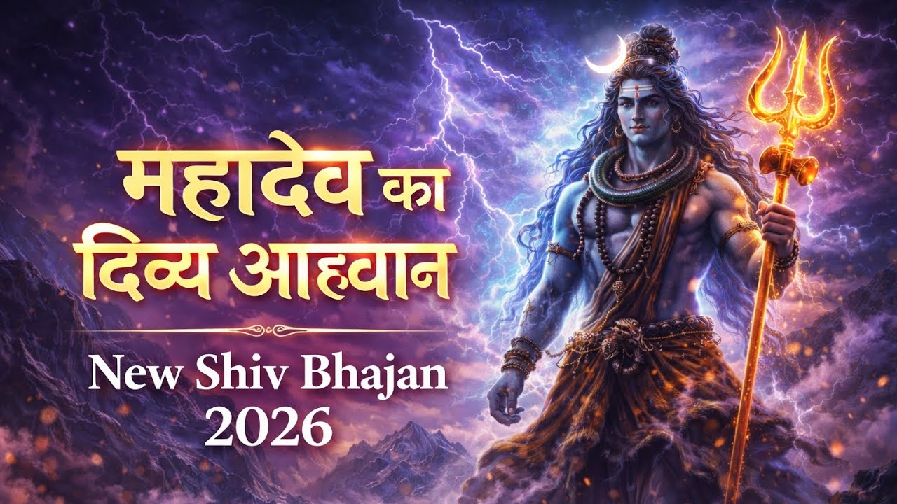 महादेव का दिव्य आह्वान | Har Har Mahadev Shiv Bhajan | New Bholenath Song 2026 | Bhakti audio 