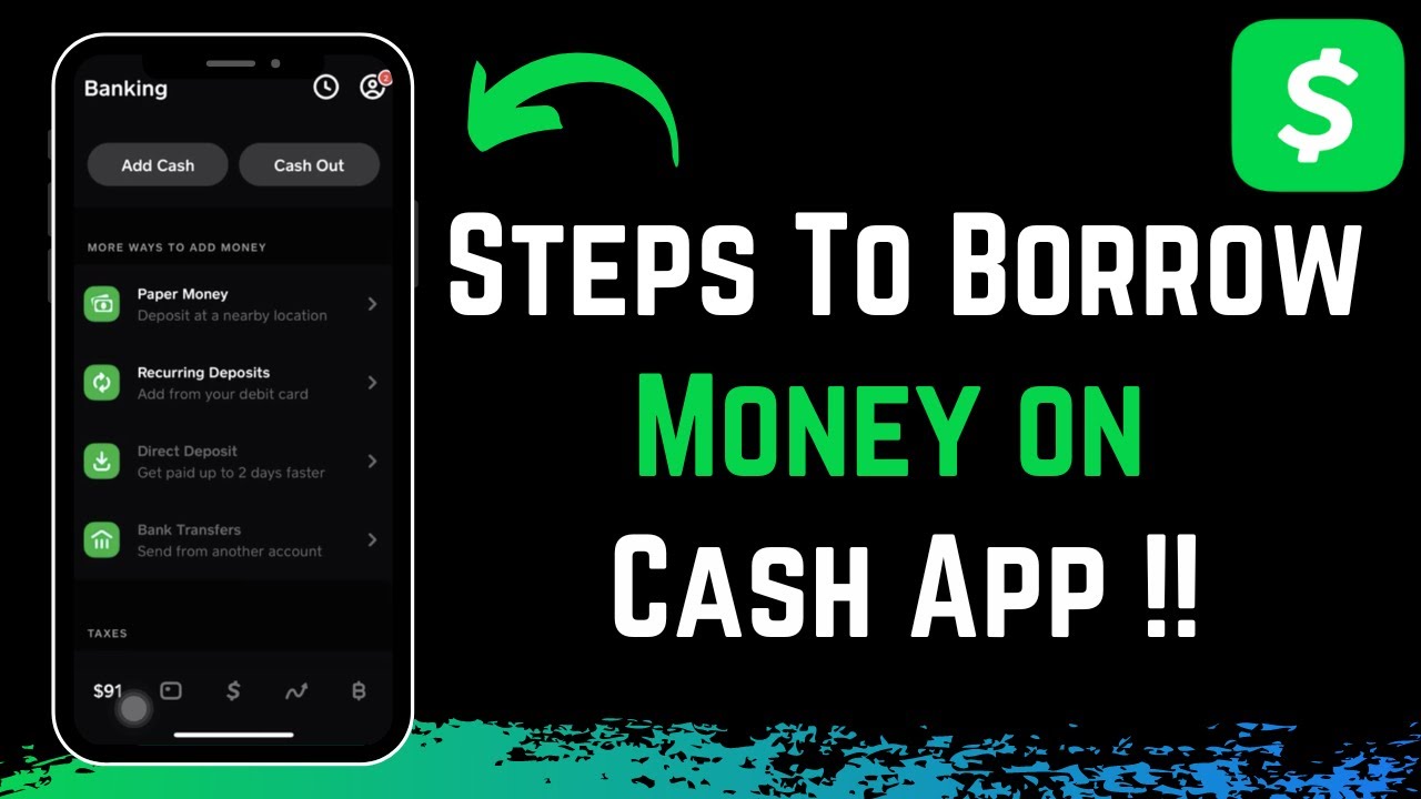How to Borrow Money from Cash App !