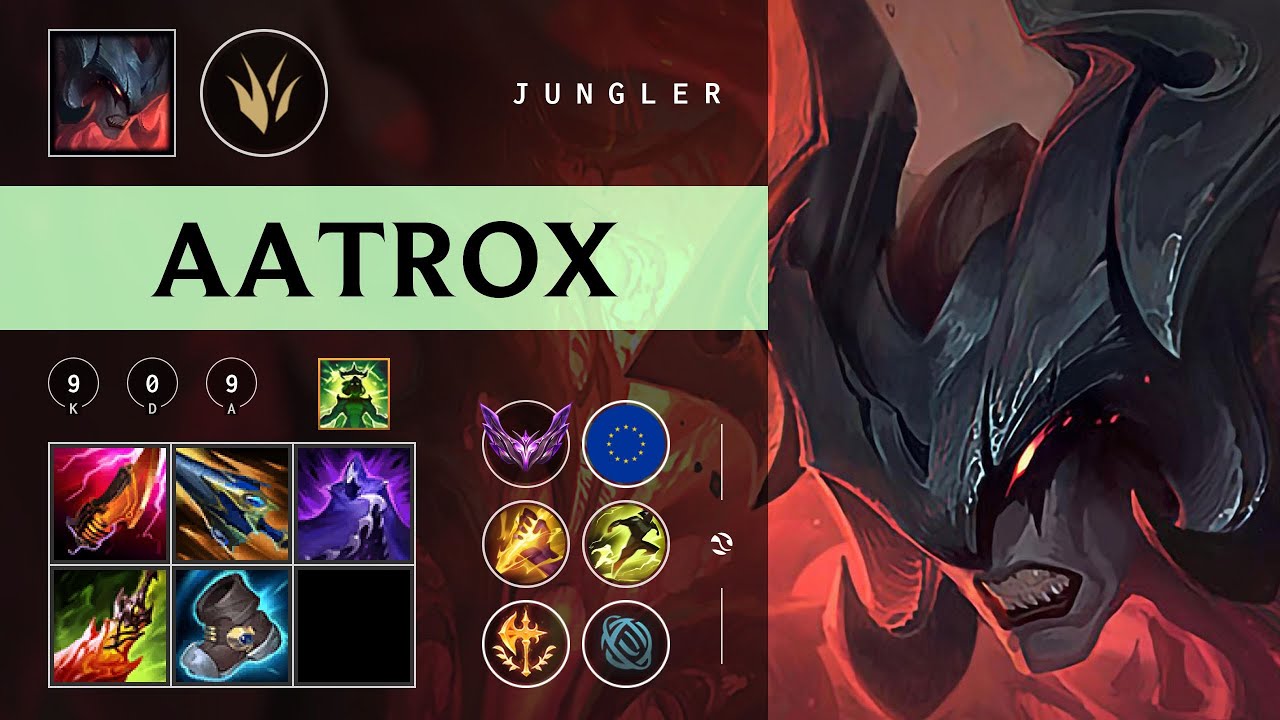 Aatrox Jungle vs Qiyana - EUW Master Patch 26.02
