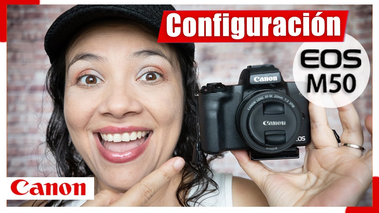 Canon M50 la MEJOR 🔺 configuración MANUAL para FOTOS ✅ [TUTORIAL 2023]