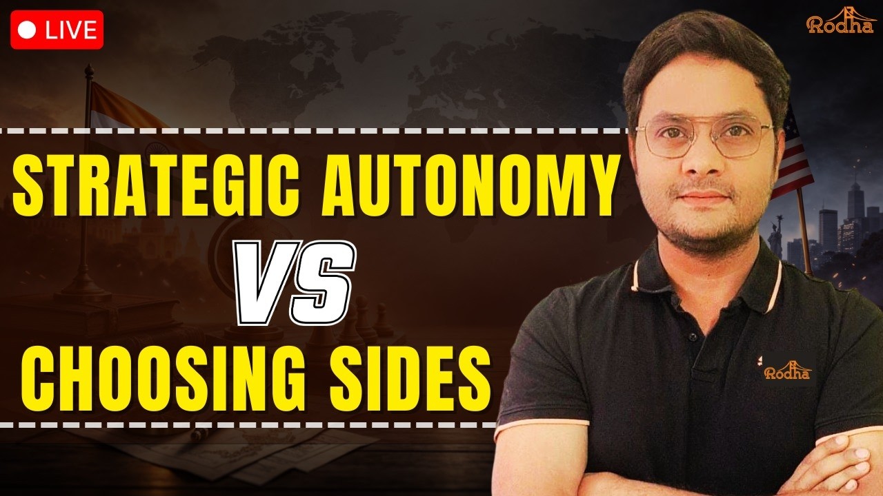 Strategic Autonomy vs Choosing Sides: Can India Balance USA, China & Russia? | Abhimanyuw Sir Rodha