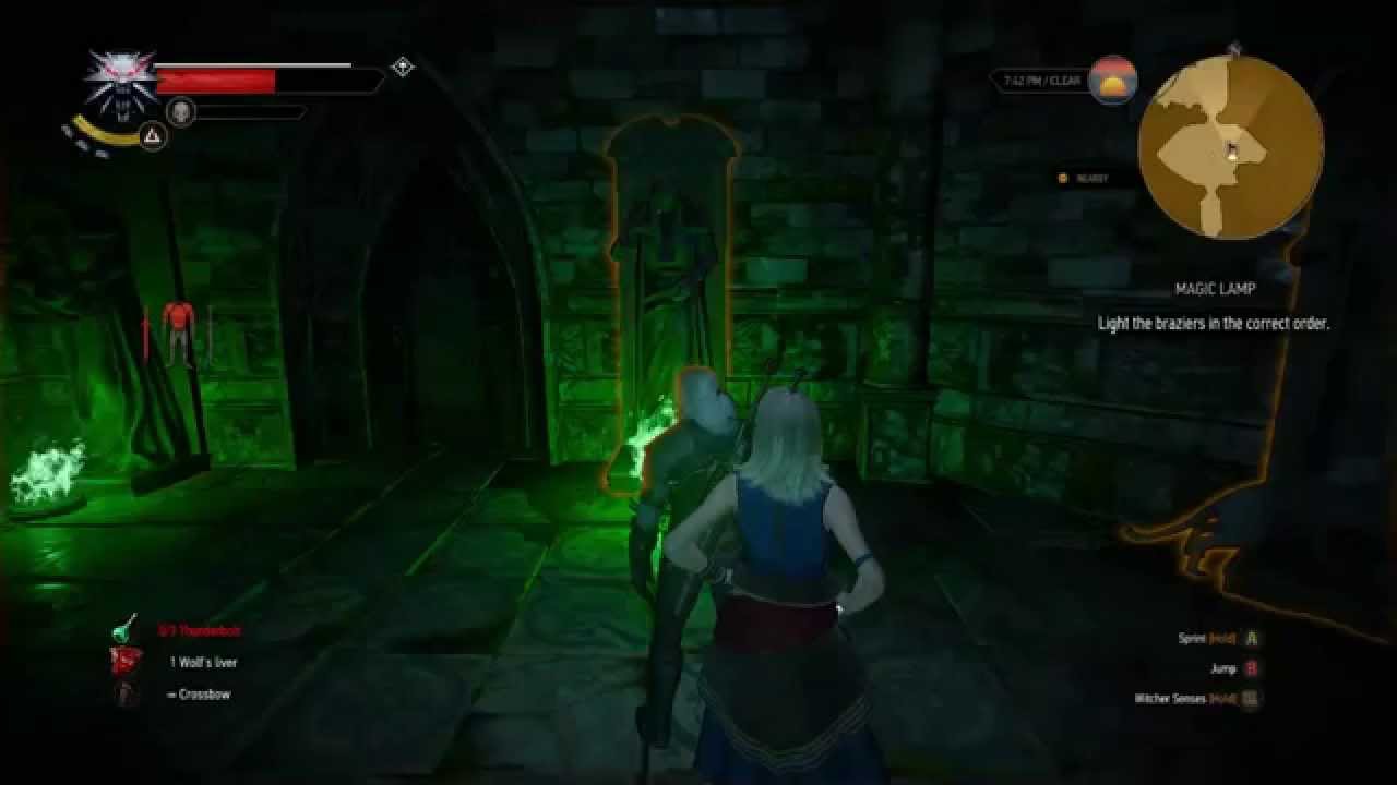 Witcher 3 Wandering in the Dark HOW SOLVE INSCRIPTION PUZZLE