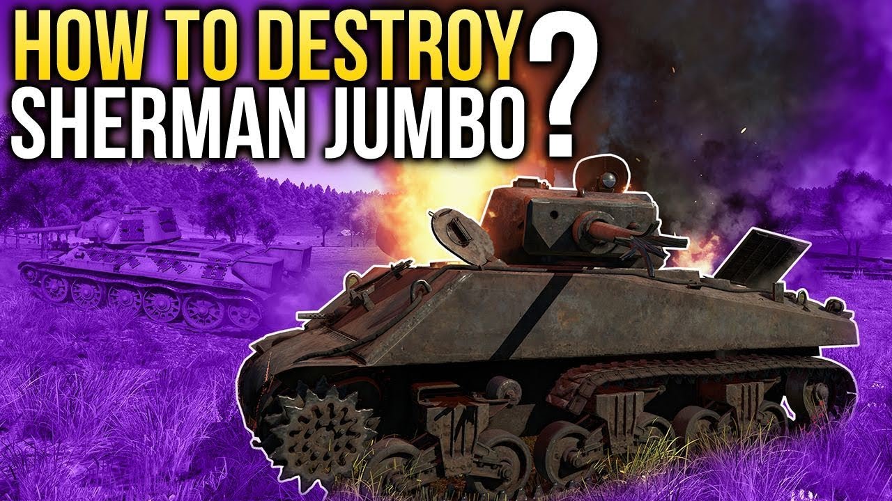 How to destroy the Jumbo❓ / War Thunder