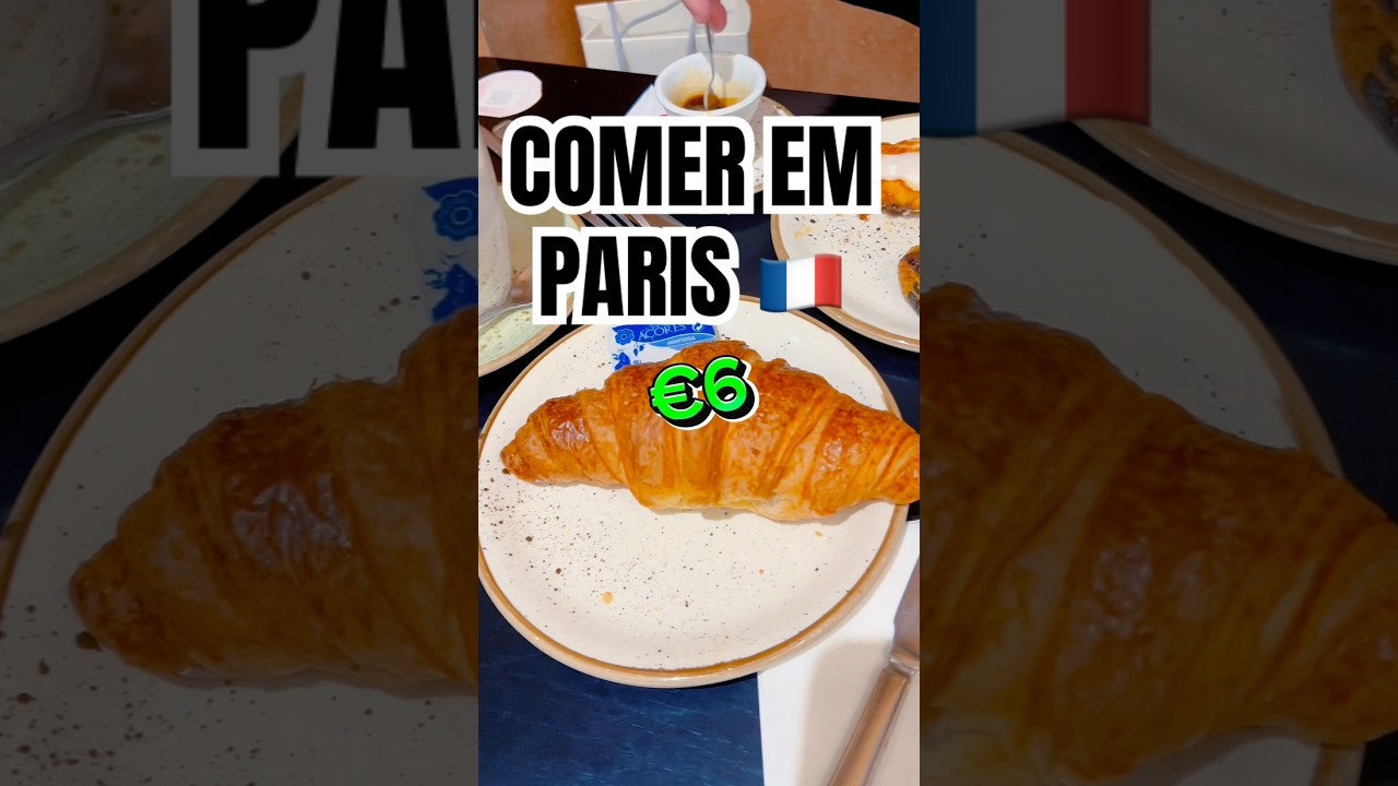 QUANTO CUSTA COMER EM PARIS? #paris #restaurantes #fran&ccedil;a