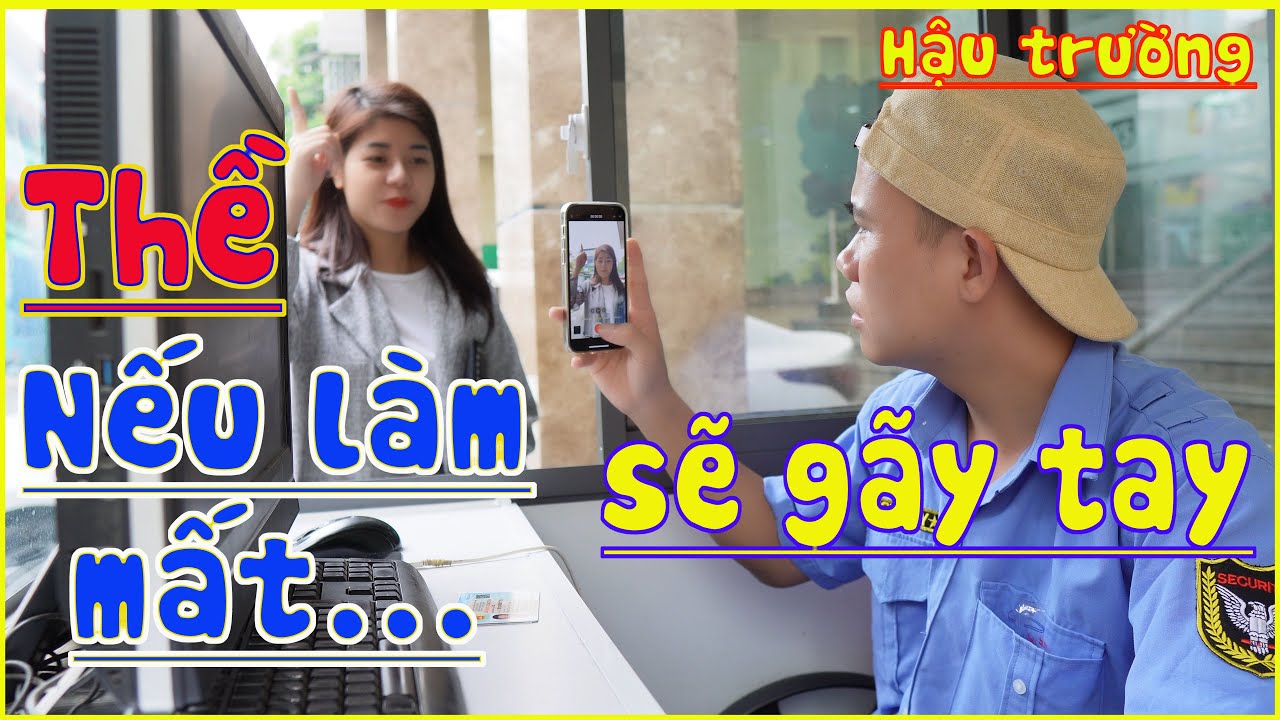 Hành Nhân Viên Khó Tính Vì Làm Mất Thẻ Xe | Vĩnh Hậu trường.