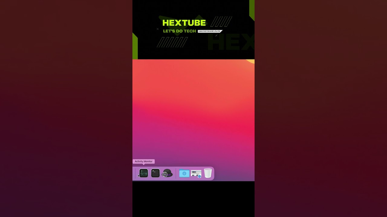How to Disable 'Show recent applications in Dock' | #shorts