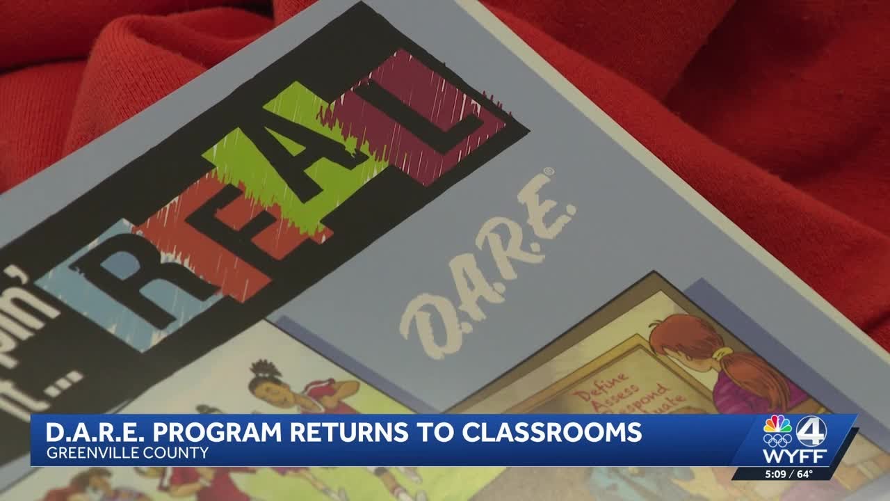 D.A.R.E. program returns more than 25 years after it was discontinued