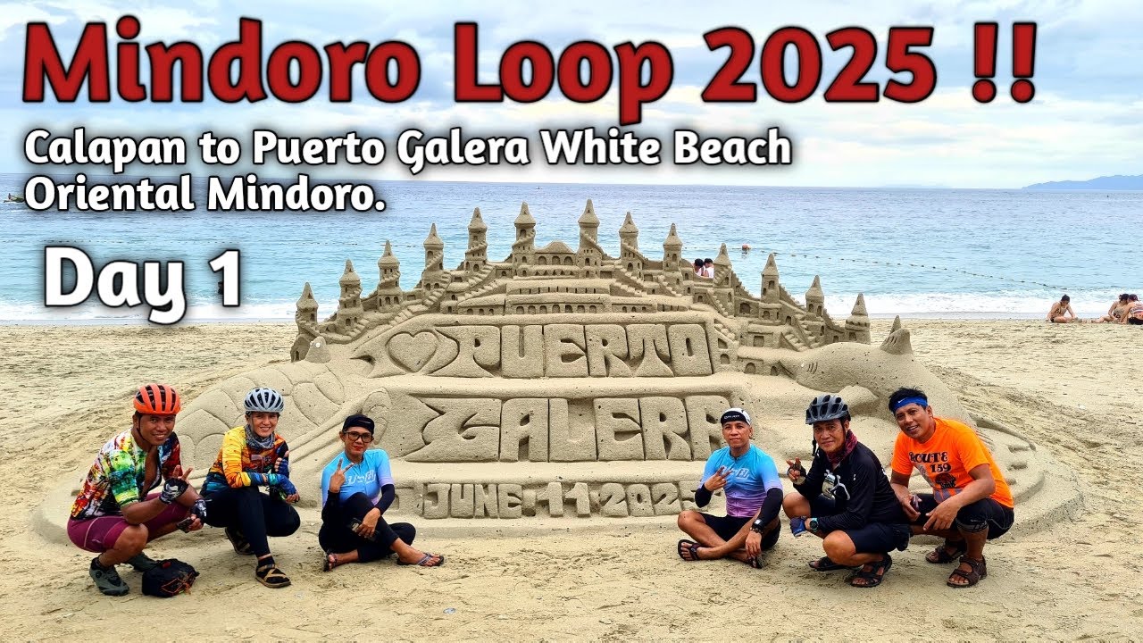 Mindoro Loop 2025, Day 1, Calapan to Puerto Galera White Beach, Oriental Mindoro.