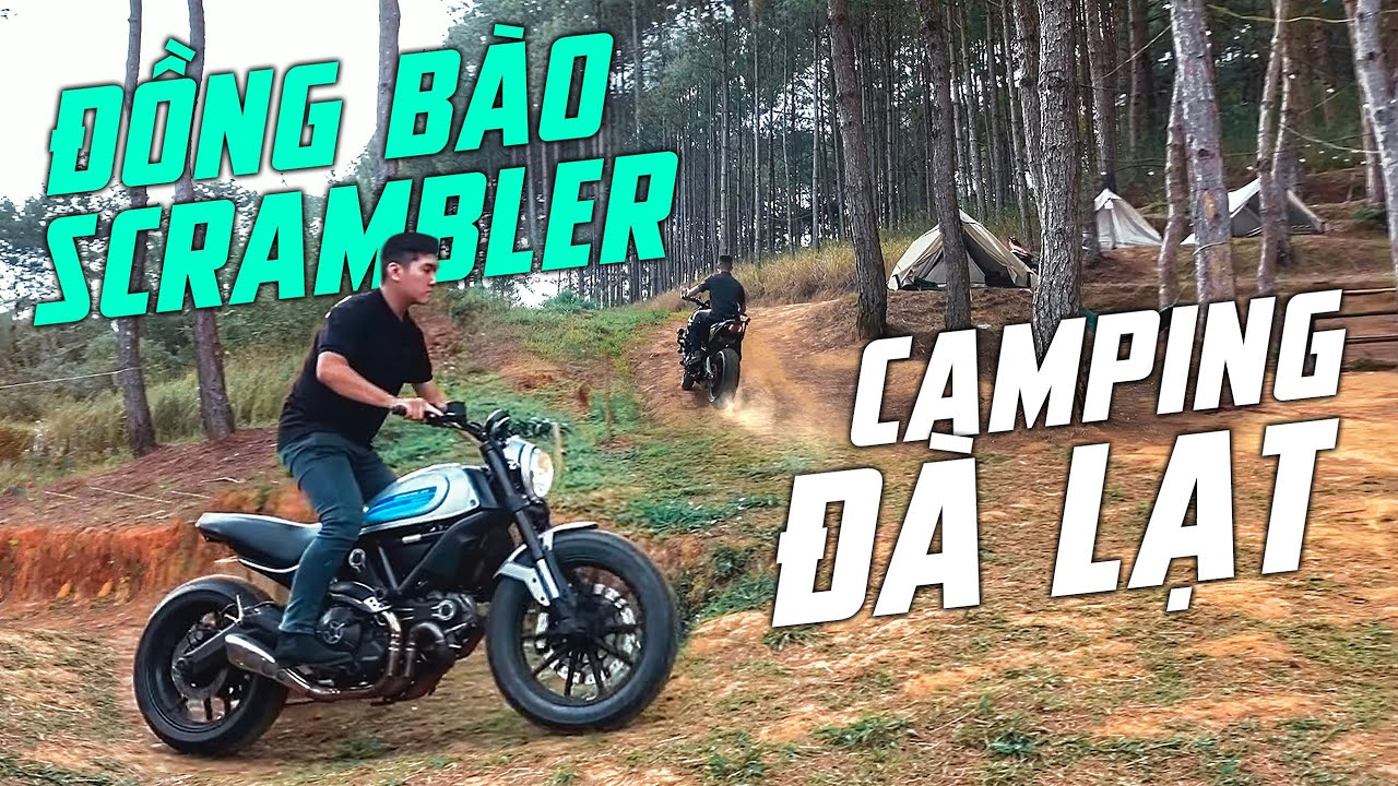 Tour Đà Lạt CAMPING & OFFROAD cùng anh em ĐỒNG BÀO SCRAMBLER