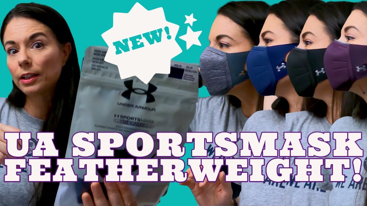 NEW Under Armour Mask: UA SportsMask - FEATHERWEIGHT! (Reviewing All Colors + Sizing)
