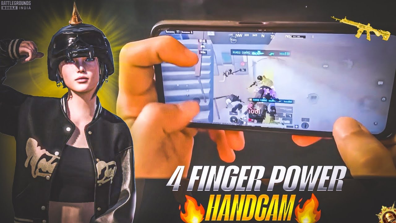 Realme 6i 4 Finger Claw 🔥 Insane BGMI Handcam Gameplay