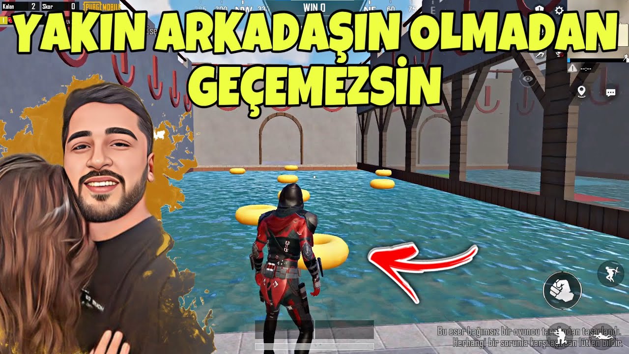 SADECE SEVGİLİNİZLE VE EN YAKIN ARKADAŞINIZLA GEÇEBİLİRSİNİZ! İMKANSIZ ZEKA PARKURU! -PUBG MOBİLE