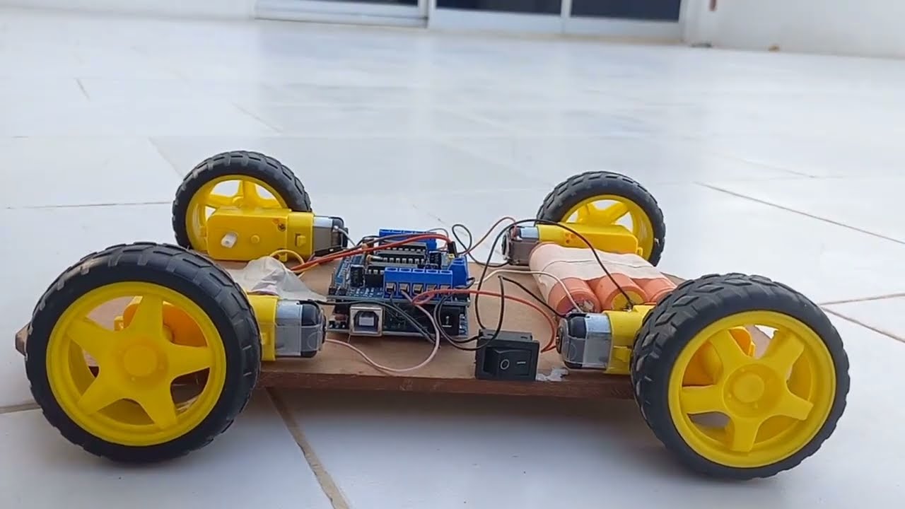 how to make Arduino Bluetooth control car