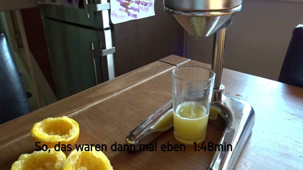 Hebel-Zitruspresse-was taugt sie?