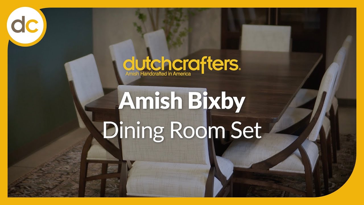 Contemporary Dining Design: The Amish Bixby Dining Set