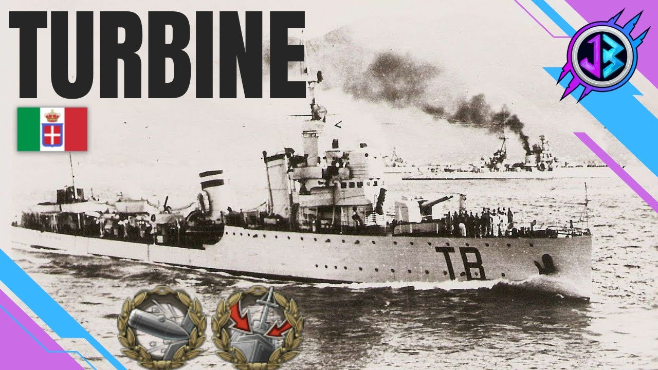 TURBINE - Cacciatorpediniere che non teme nessuno - World of Warships