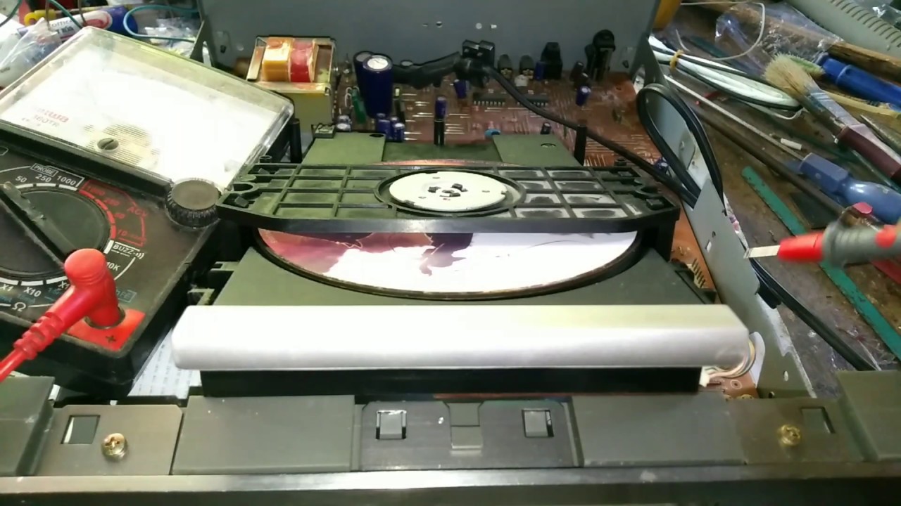 Hướng dẫn sửa chữa đầu CD denon không đọc đĩa ( test hàng cho anh quân)