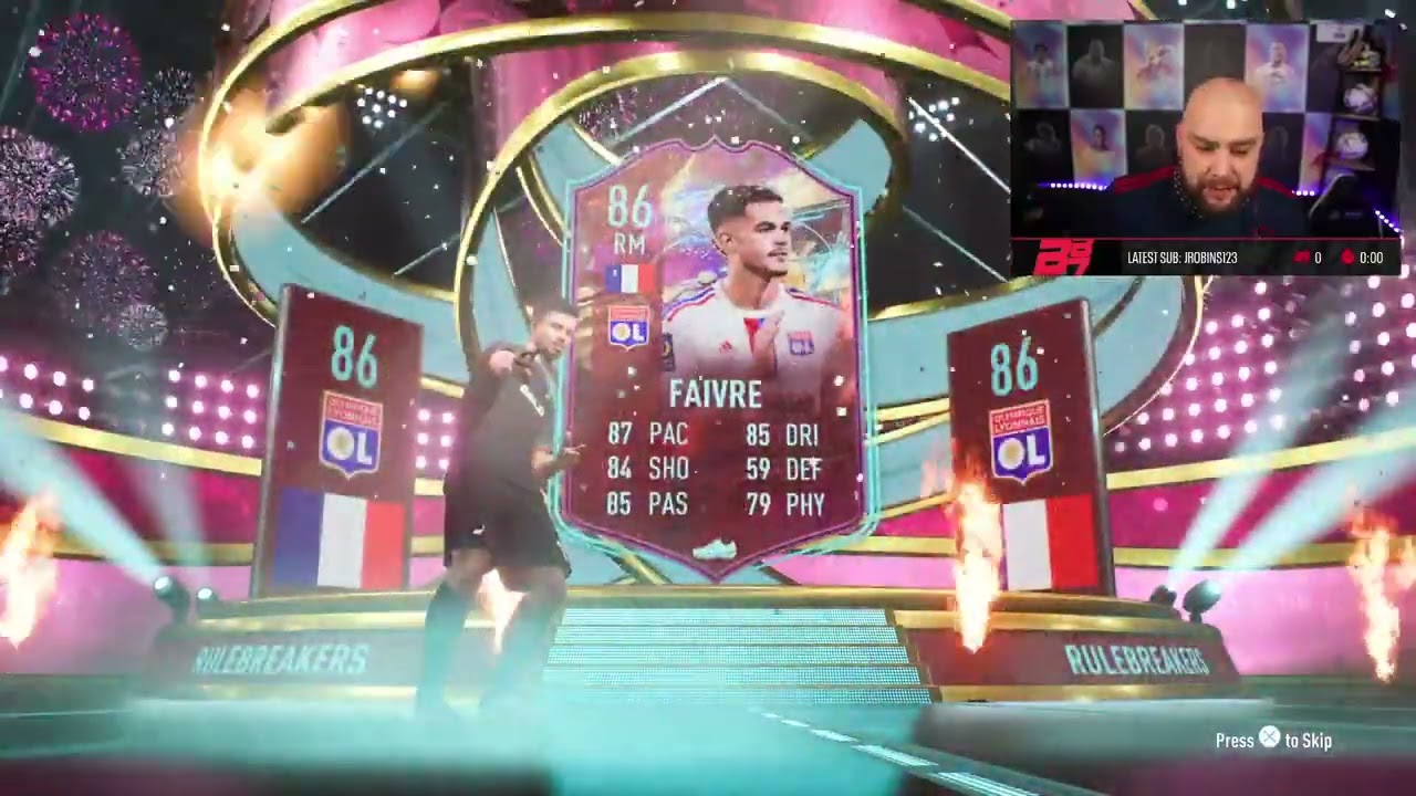 Bateson87 completes Rulebreakers Faivre SBC
