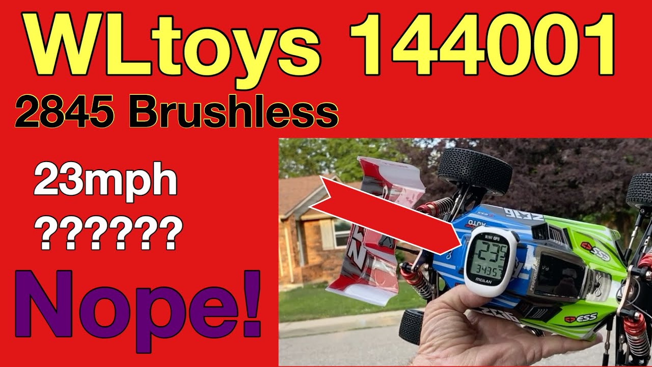WLtoys 144001 brushless 2845 3930kv