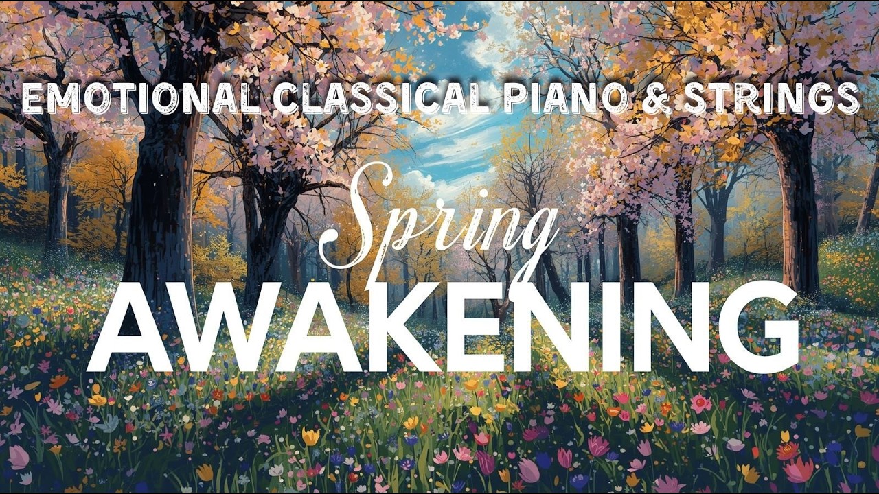 Spring Awakening – Emotional Classical Piano & Strings | Peaceful Orchestral Instrumental