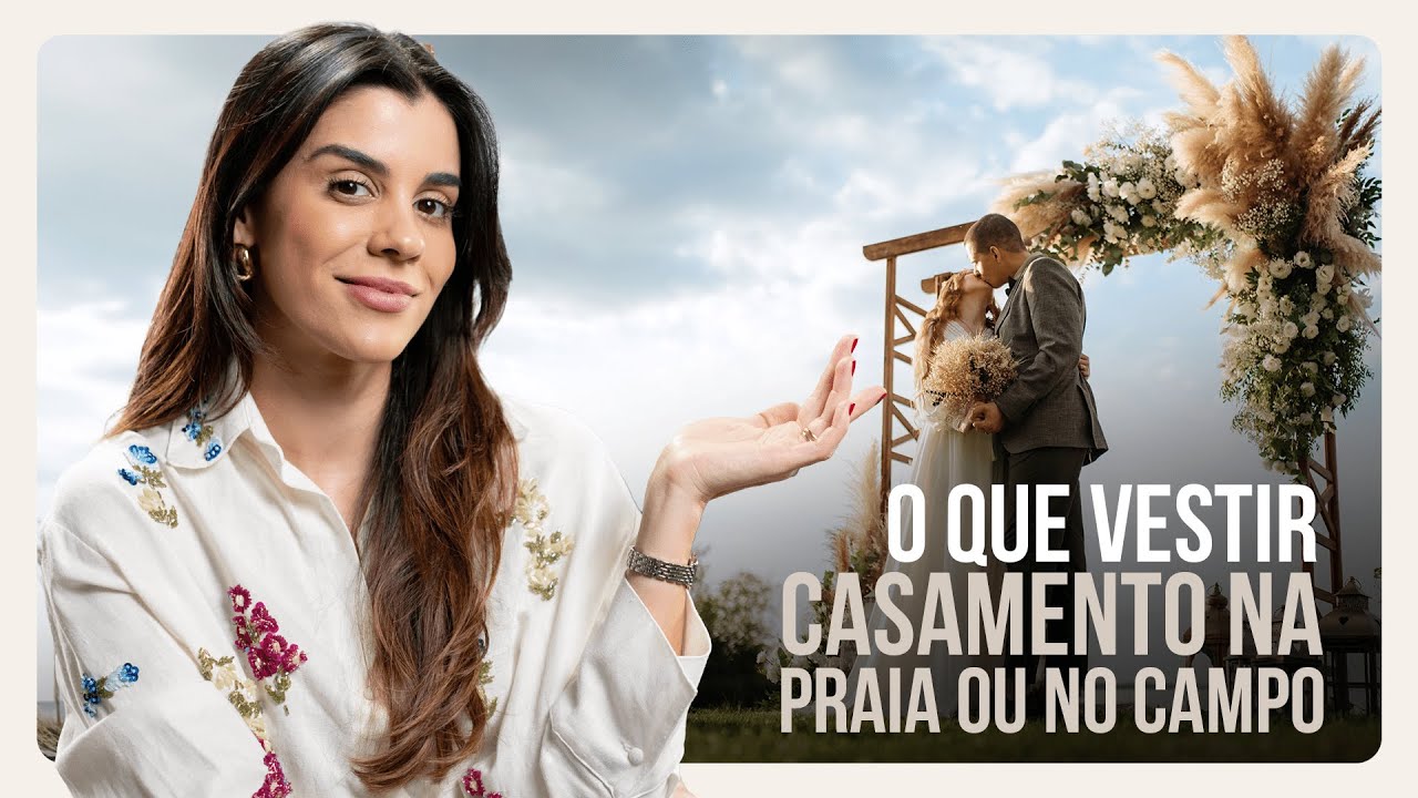 Casamento na PRAIA ou CAMPO? Eu te ajudo com a roupa