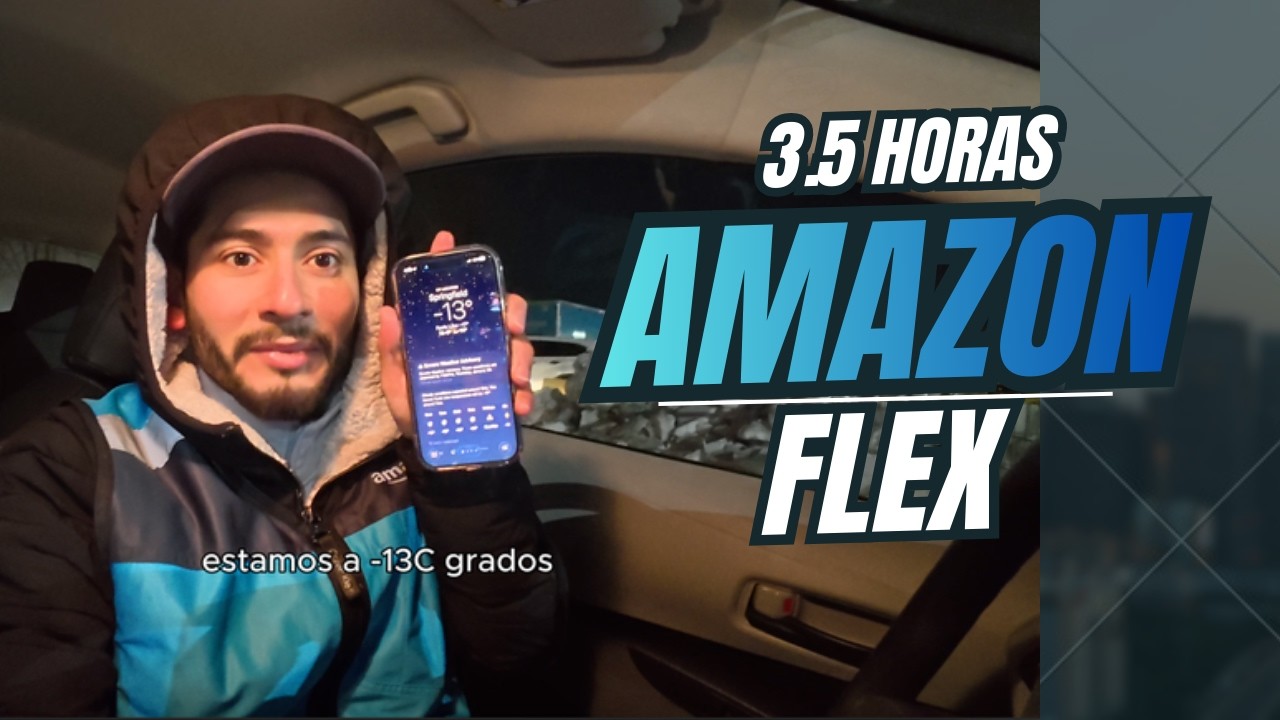 Así es hacer Amazon Flex en Estados Unidos | Precio, tiempo y experiencia real.📦