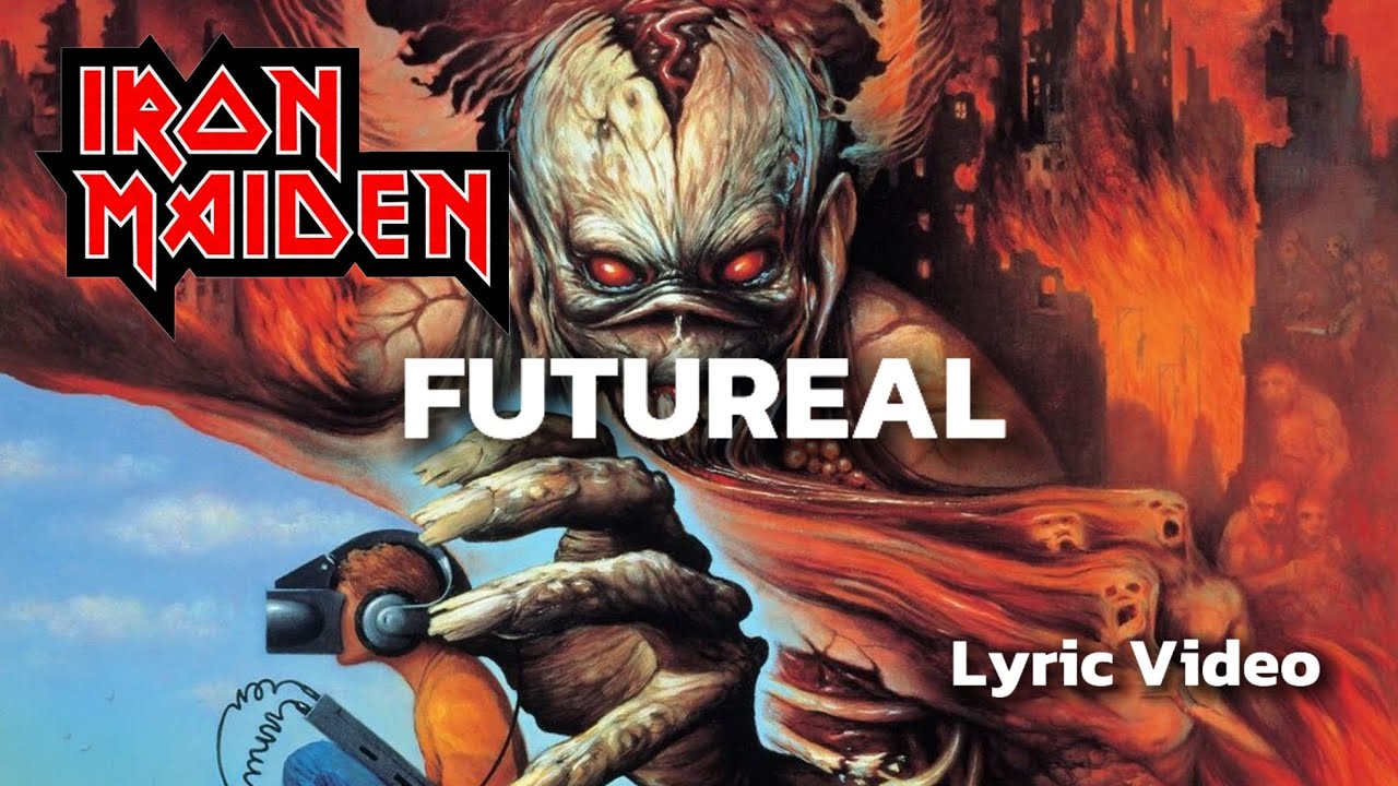 IRON MAIDEN - Futureal (Lyric Video)