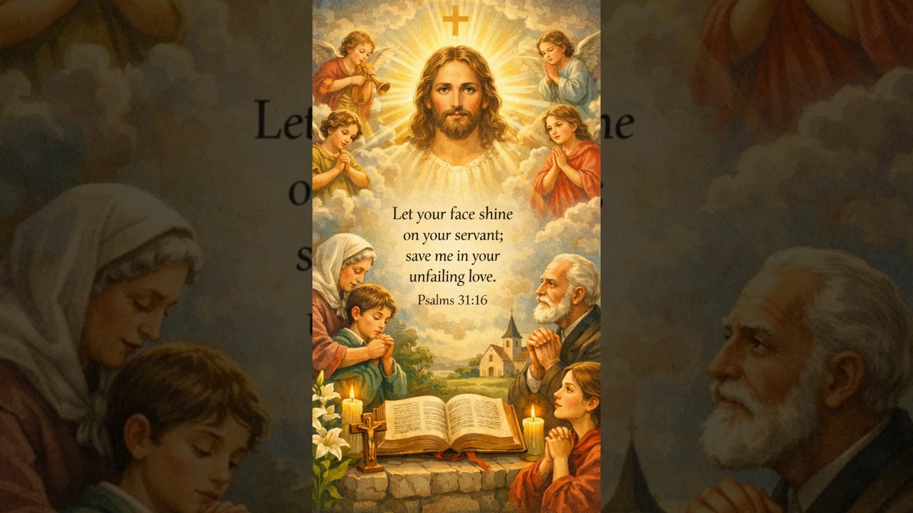 திபா 31: 4-5. 13. 14-15(பல்: 16) #dailypsalms #tamilchristiansongs #catholic #jesus #blessings #love