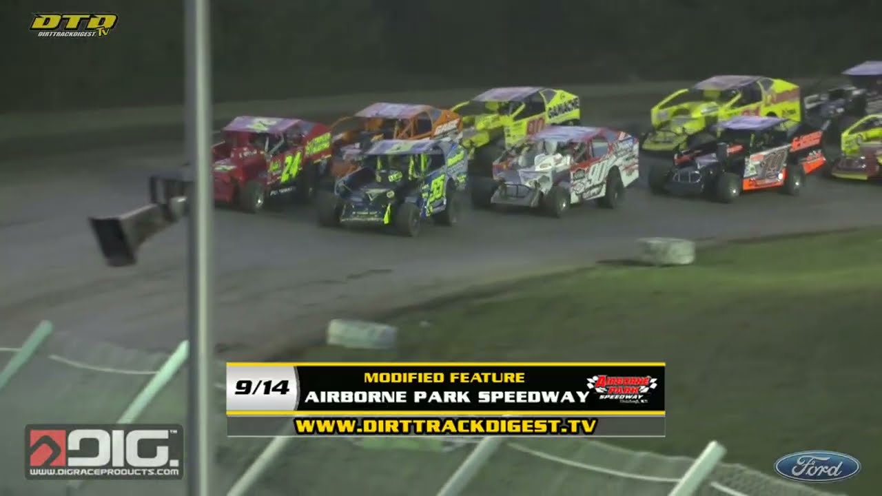 Airborne Park Speedway | Modified Feature Highlights | 9/14/25