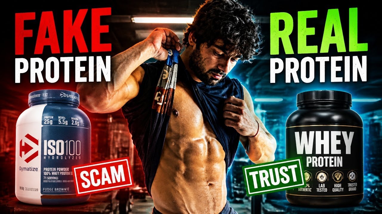Protein Fake or Real | Spotting Fake Protein: How to Avoid Fake Supplements | SCAM | Protein