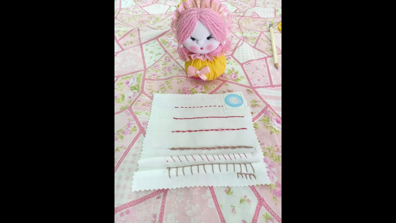 سهل وسريع 6 غرز مختلفة للخياطة اليدوية  easy 6 basic hand stitches