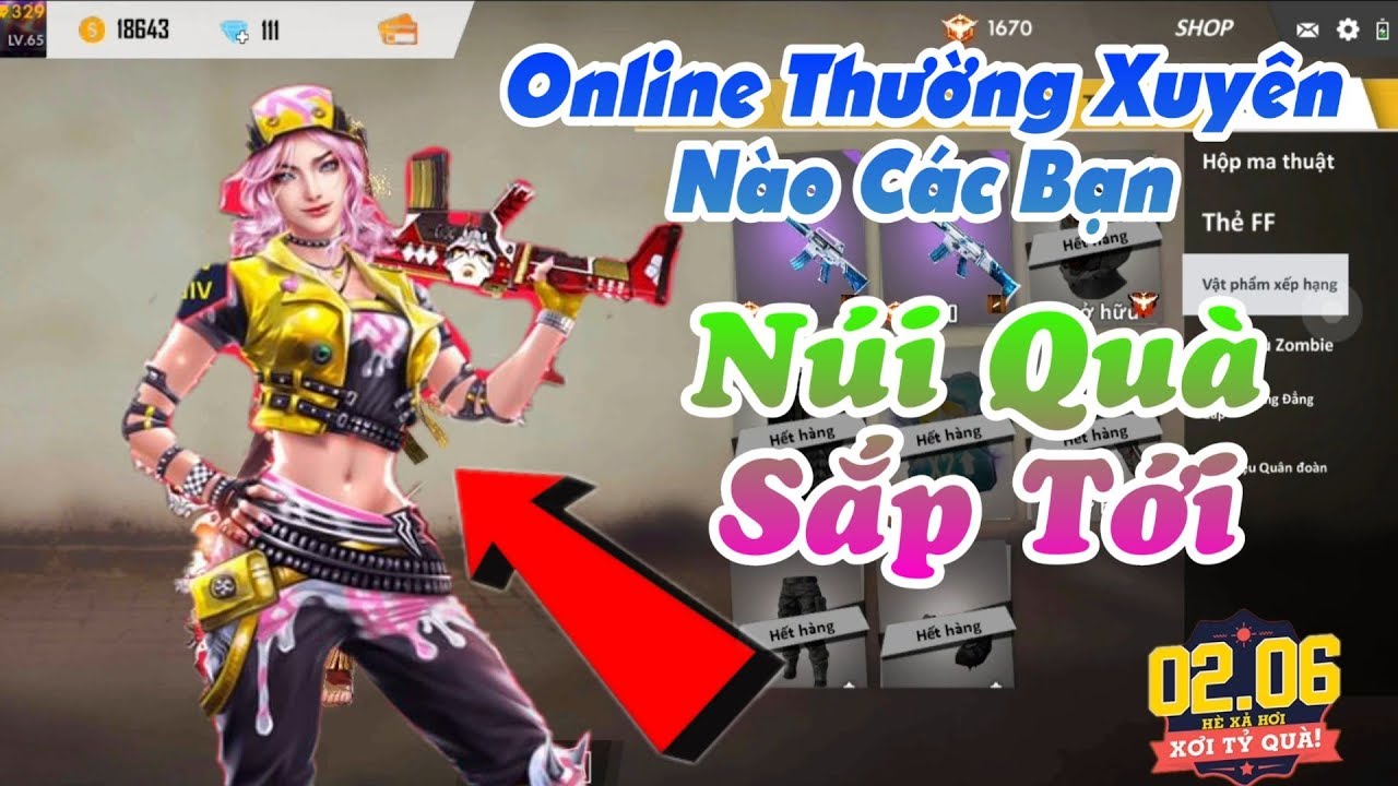 [Garena Free Fire] Chuỗi Sự Kiện Qu&agrave; Cực VIP | AS Mobile