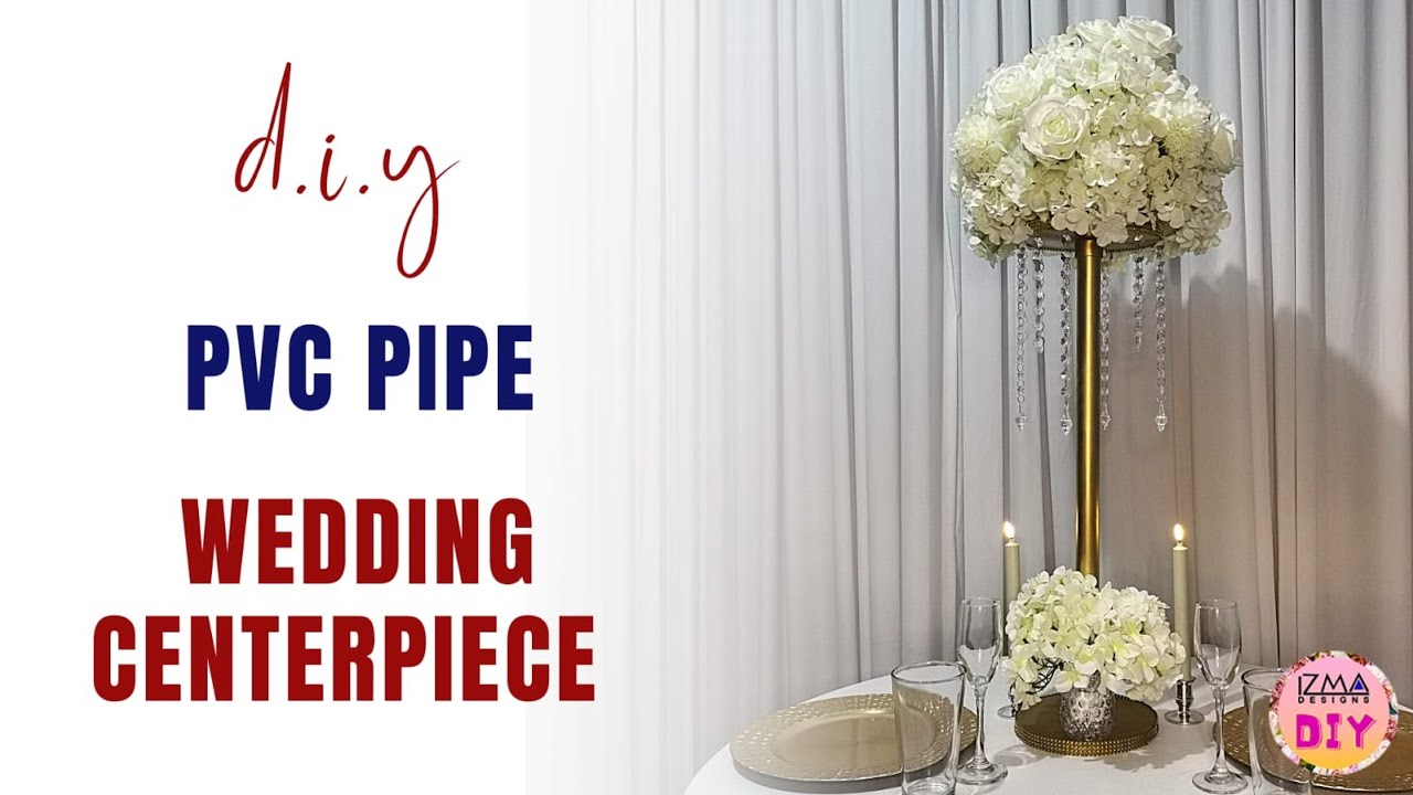 PVC Pipe Centerpiece - DIY