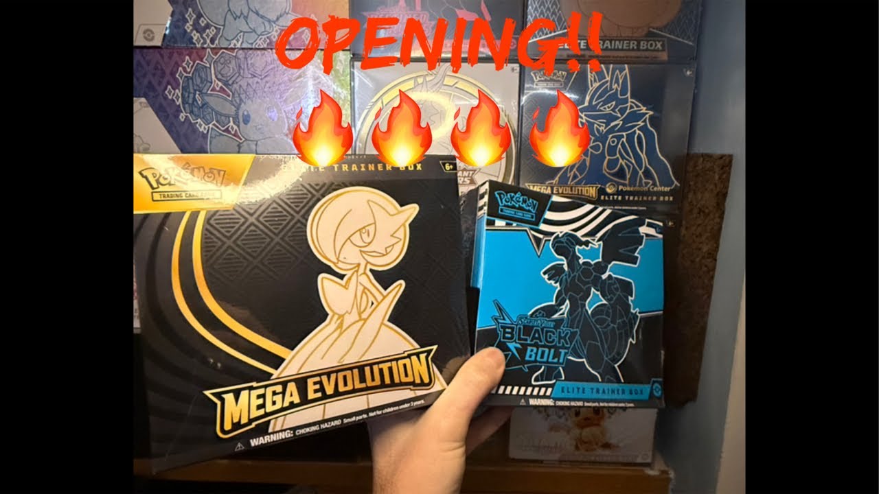 NOT STOPPING Until WE HIT! Mega Evolution ETB & Black Bolt Pokemon Card Opening! #pokemon #pokémon