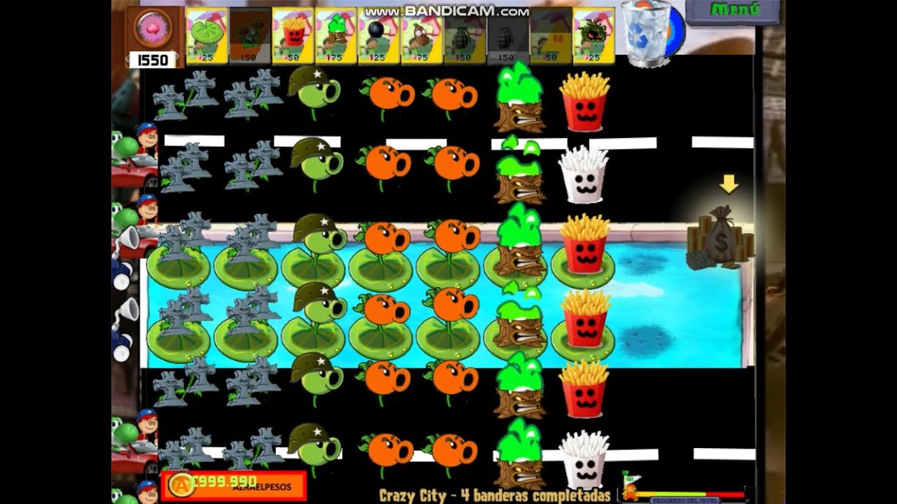 Plantas vs. Videocartoons Crazy City
