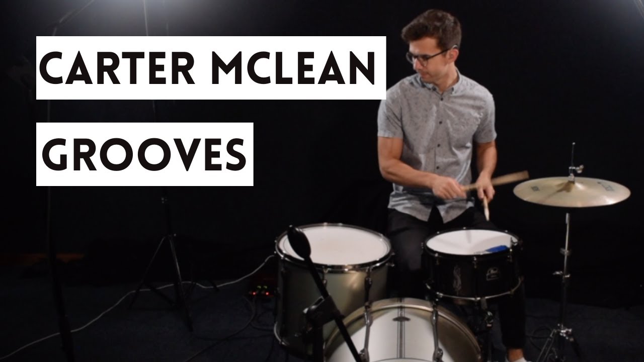 5 Drum Beats from Carter McLean - Famous Drummer Grooves