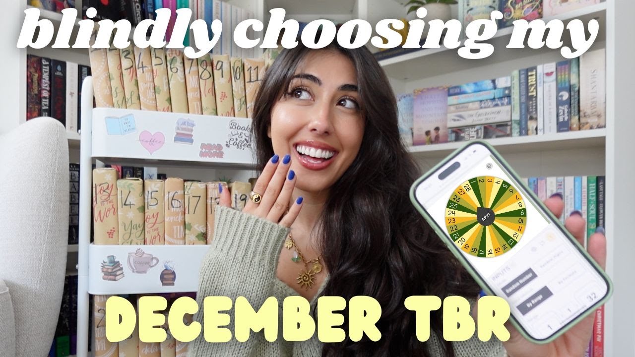 Blindly choosing my December TBR📚All the books I want to read in December❣️