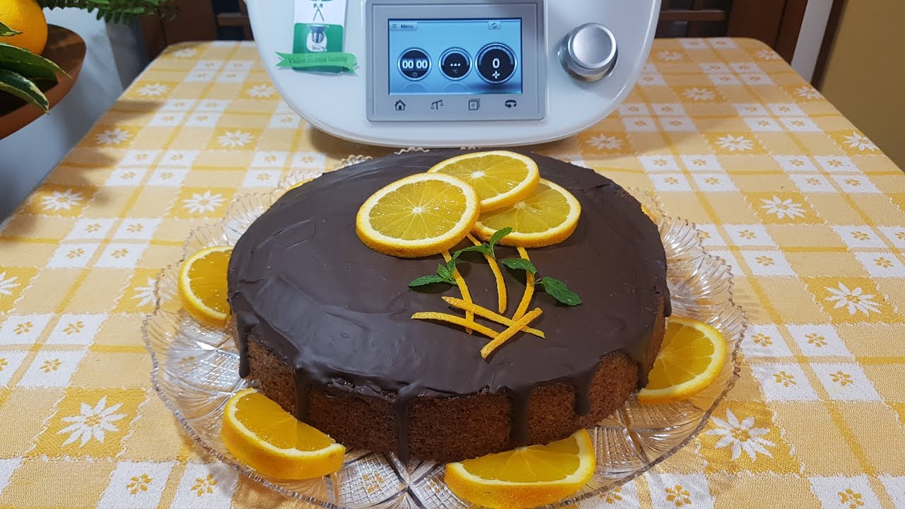 Torta nuvola all'arancia per bimby TM7 TM6 TM5 TM31