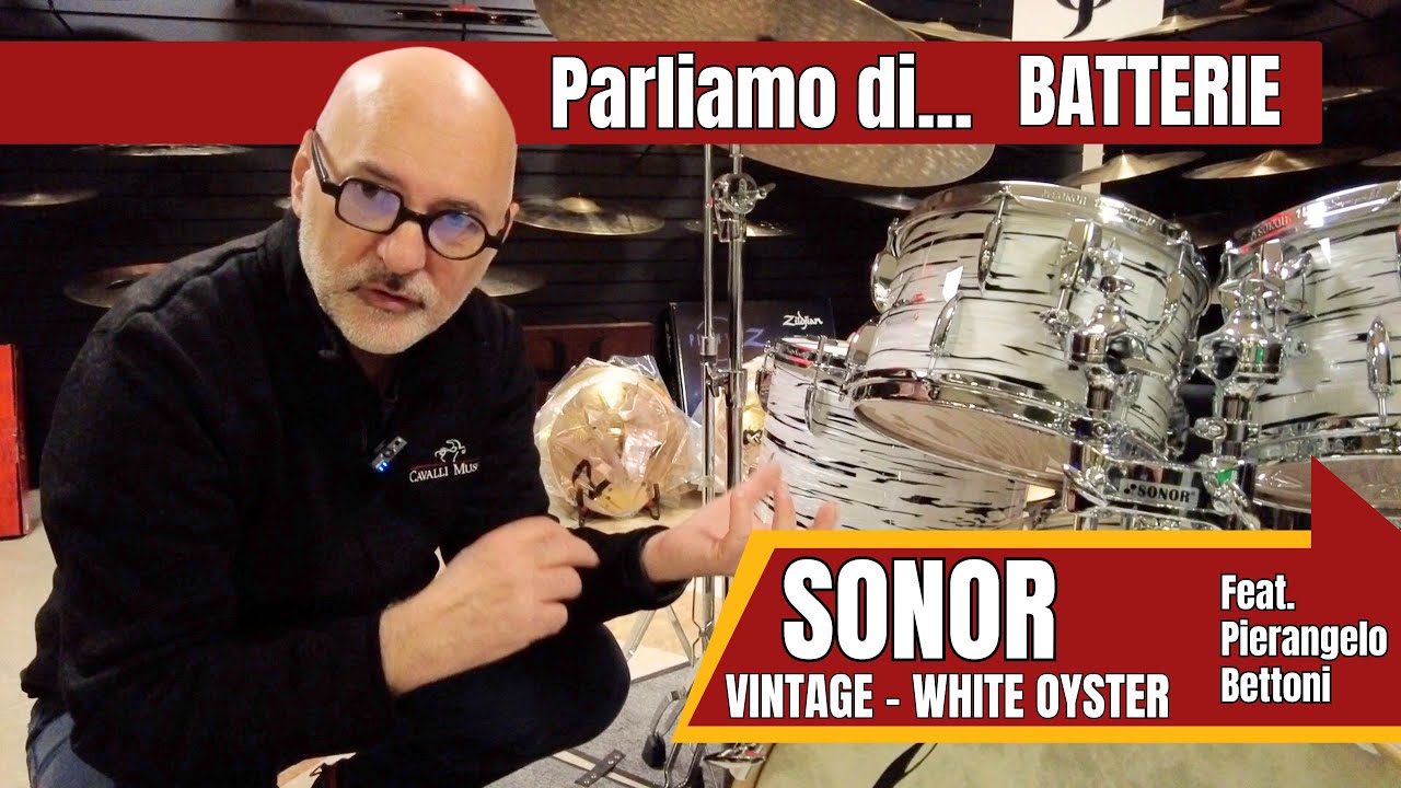 Sonor Vintage White Oyster