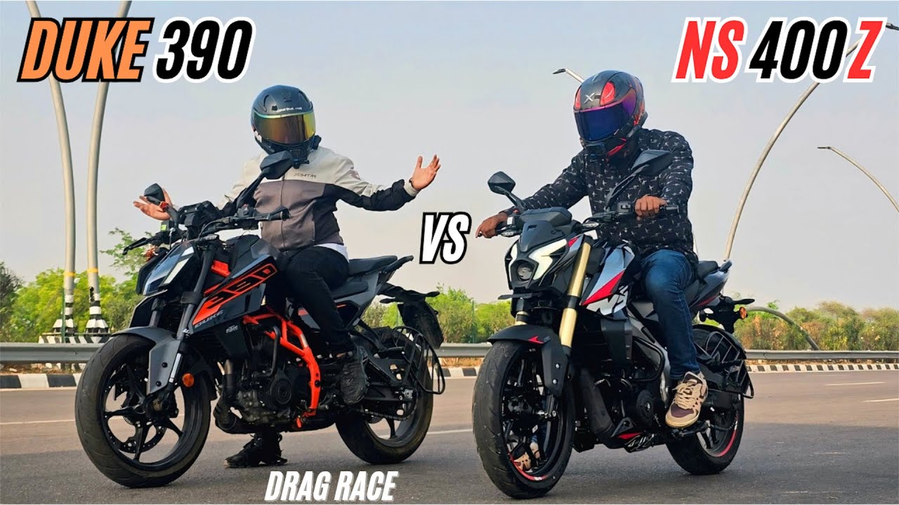 2025 PULSAR NS400z UG vs 2025 DUKE 390 DRAG RACE🔥 | DUKE IS DEAD!!