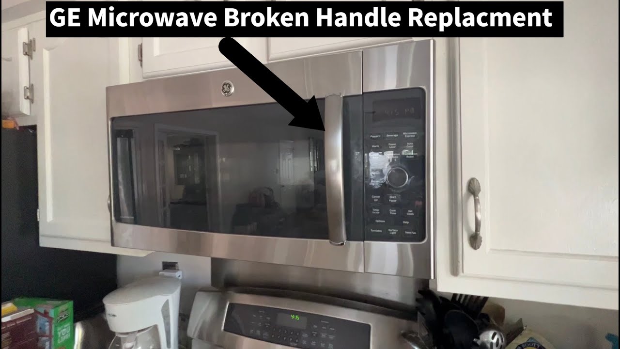 GE Microwave Door Handle Replacement