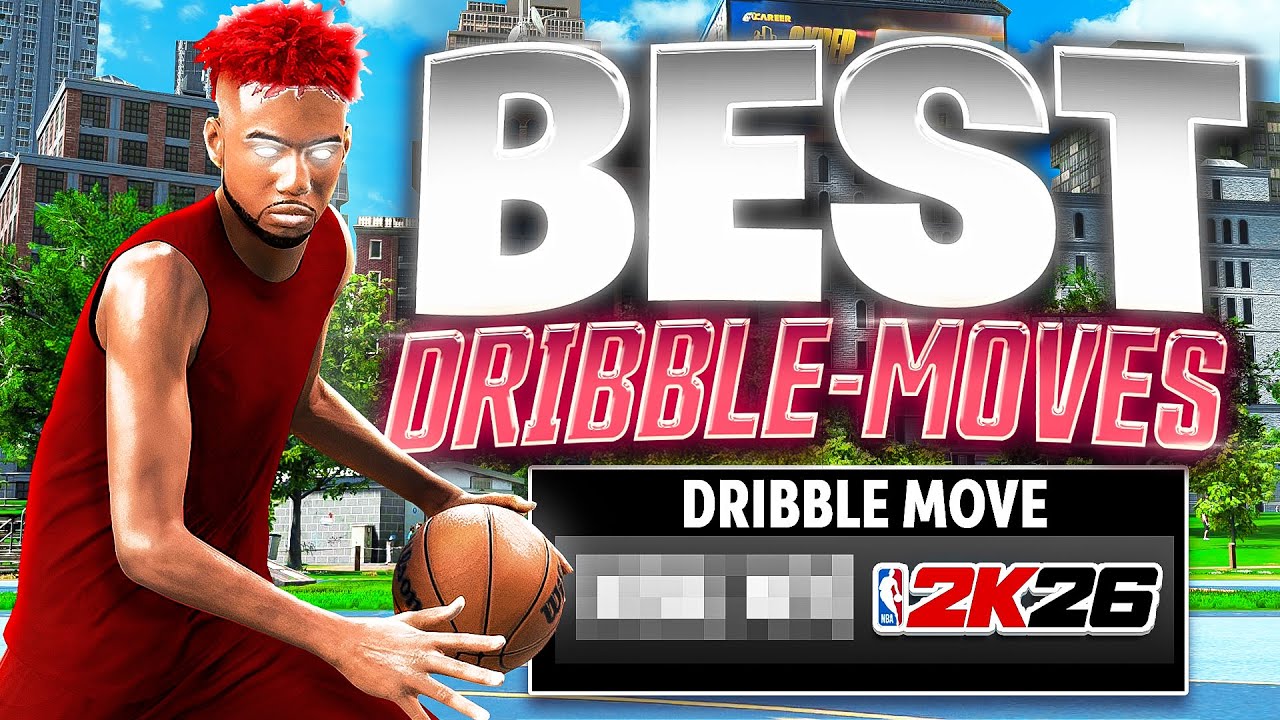 BEST DRIBBLE MOVES on NBA 2K26! The FASTEST Moves to help you get OPEN every play on NBA 2K26!