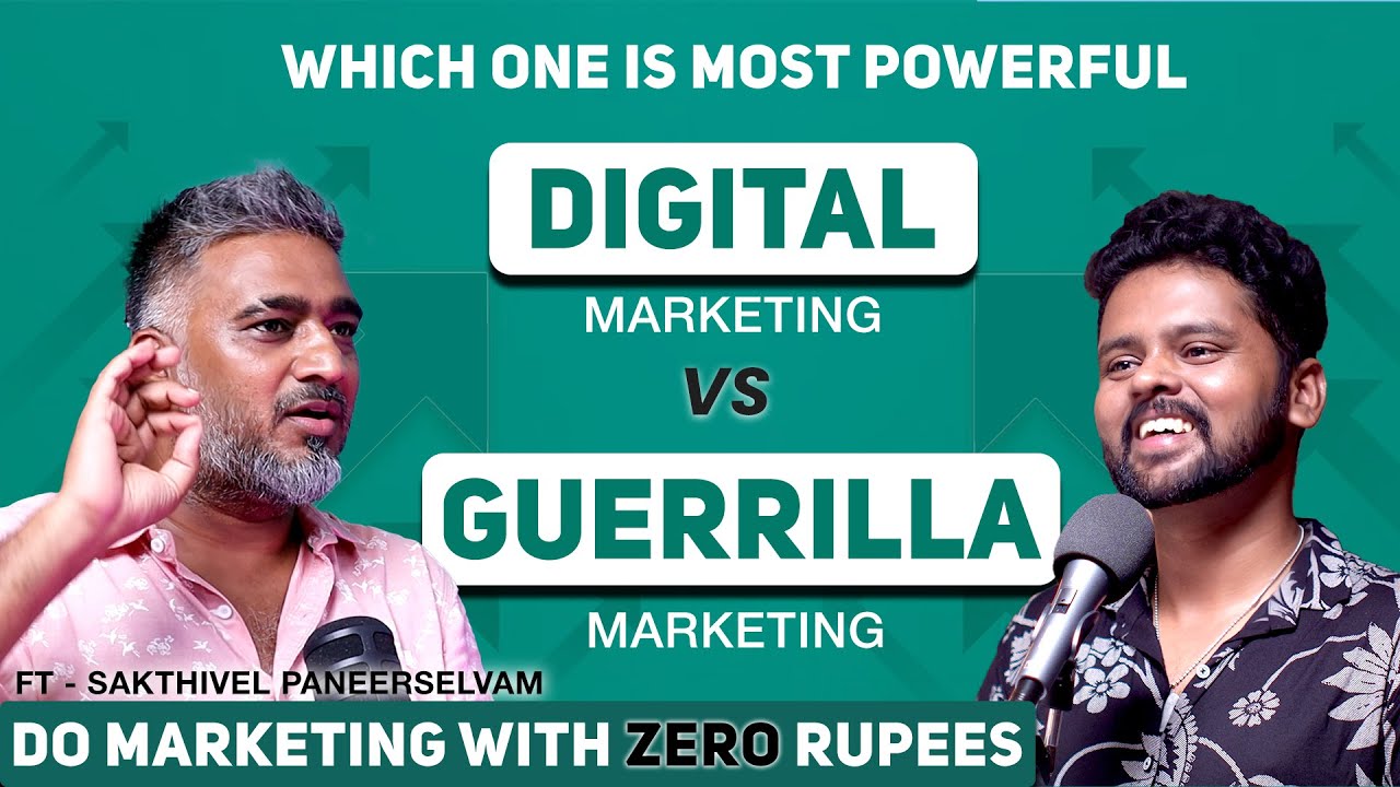How to do Marketing with Zero Rupee? Learn Zero Rupee Marketing from Expert @sakthivelpannerselvam